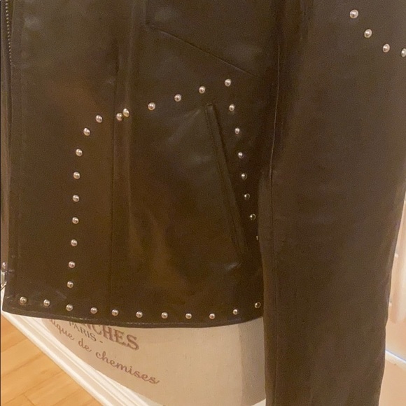 Frame Leather studded jacket - Picture 5 of 9